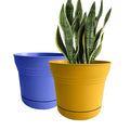 Wholesale Outdoor Large Garden Decoration Ornaments Plastic Flower Pots Planters for Pergola Artificial Plants Macetas Para