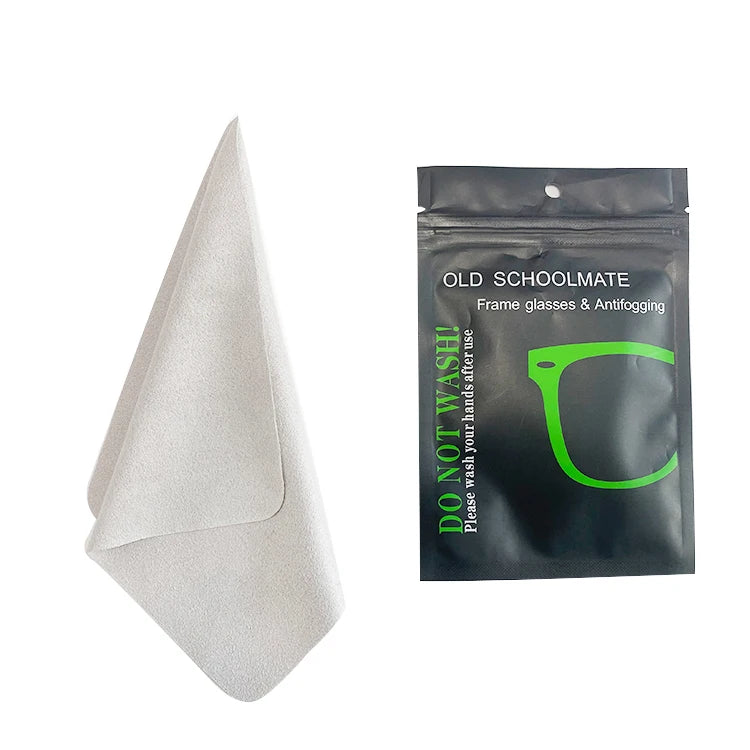 Custom Miicrofiber Anti Fog Lens Cleaning Cloth for Glasses/ Sunglass/ Eyeglass