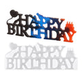 Happy Birthday Letter Resin Mold Happy New Year Letter Sign Silicone Mold for Party Decoration