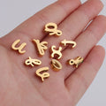 In-Stock Fashionable Personalized Stainless Steel English Letters A-Z Lowercase Accessories Wholesale
