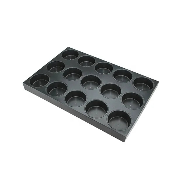 Commercial Grade Factory Price 5 Inch Hamburger Bun Pan Cup Cake Pan