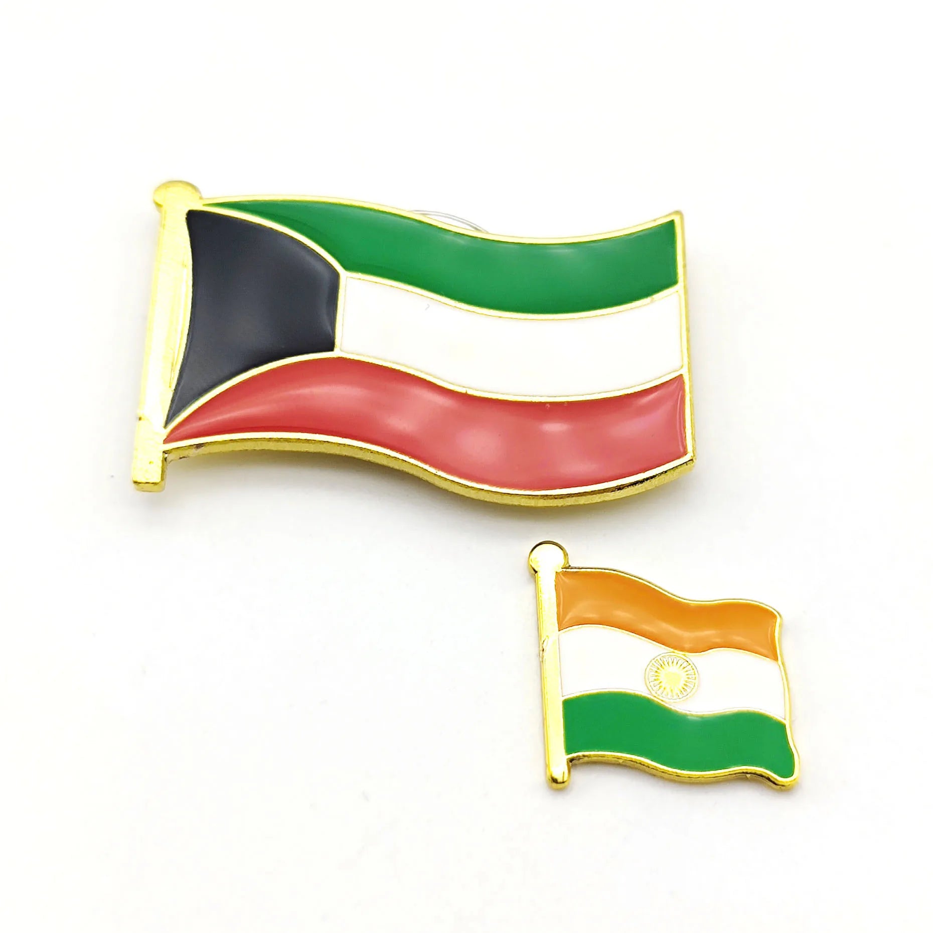 Custom Flag  Metal Badge Manufacture Rose Gold Plated Glitter Anime Cartoon Soft Hard Enamel Pin Custom Enamel Pin