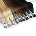 I Tip Hair Extensions Wholesale Natural Keratin Blonde Remy Hair Extension Double Drawn Virgin Vendor Itip Human Hair Extensions