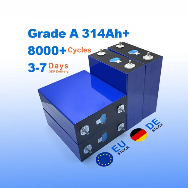 Enook Lifepo4 Lithium Ion Battery Prismatic Lifepo4 Cell 3.2V 50ah 100ah 200ah Grade a 3.2v 280ah Customized Lifep04 Cell LFP
