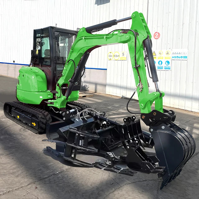 New 3.5 Ton Mini Small Excavator Customize Mini Excavator Machine Bagger 3500kg Cheap Small Household Crawler Excavators Prices