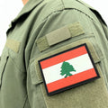 Custom PVC Flags of Various Countries Patch with Hook Backing Tag Patch Wash Care Rubber Label for Clothing