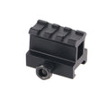 Tactical 3 Slots Riser Mount 40mm Length Hunting Telescopic Sight Riser 20mm Base Mount Adapter Bracket With QD Nut