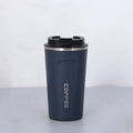 Car Office Coffee Cups with Lid Double Wall Stainless Steel Coffee Mug