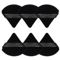 Custom Logo Good Quality Private Label Soft Cotton Triangle Puffs Foundation Cosmetics Loose Powders Makeup Puff