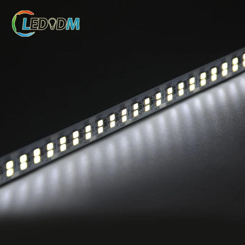 12V Double Row SMD 2835 240LEDS/M LED Rigidy Strip Lamp Single Color High Brightness LED Bar Light