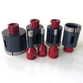 Drills-King Stable Performance Hole Saw Wet Drilling Diamond Core Vacuum Brazed Dry Porcelain Drill Bits