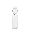 Factory Direct Sale 500ml 16 oz Home Amber Glass Beer Bottles with Flip Swing Top Caps