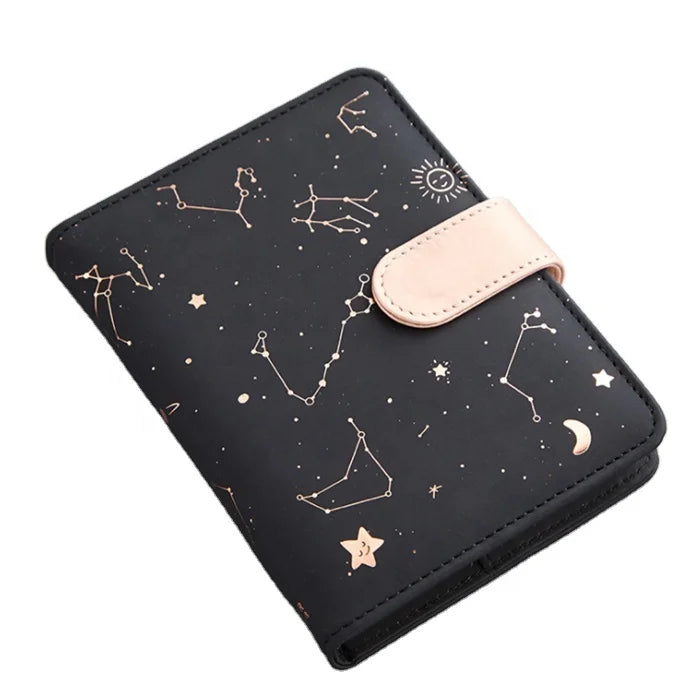 Leather Pu Bound Stationery Calendar Pocket Book Portable Notebooks