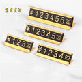 Modern Metal Digital Price Tag Electronic Shelf Label Digital Price Plate Display for Supermarket Retail Store