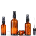 Wholesale 50ml Amber Glass Perfume Bottles with Dropper Sealing Screen Printing MOQ 100pcs Carton Packed