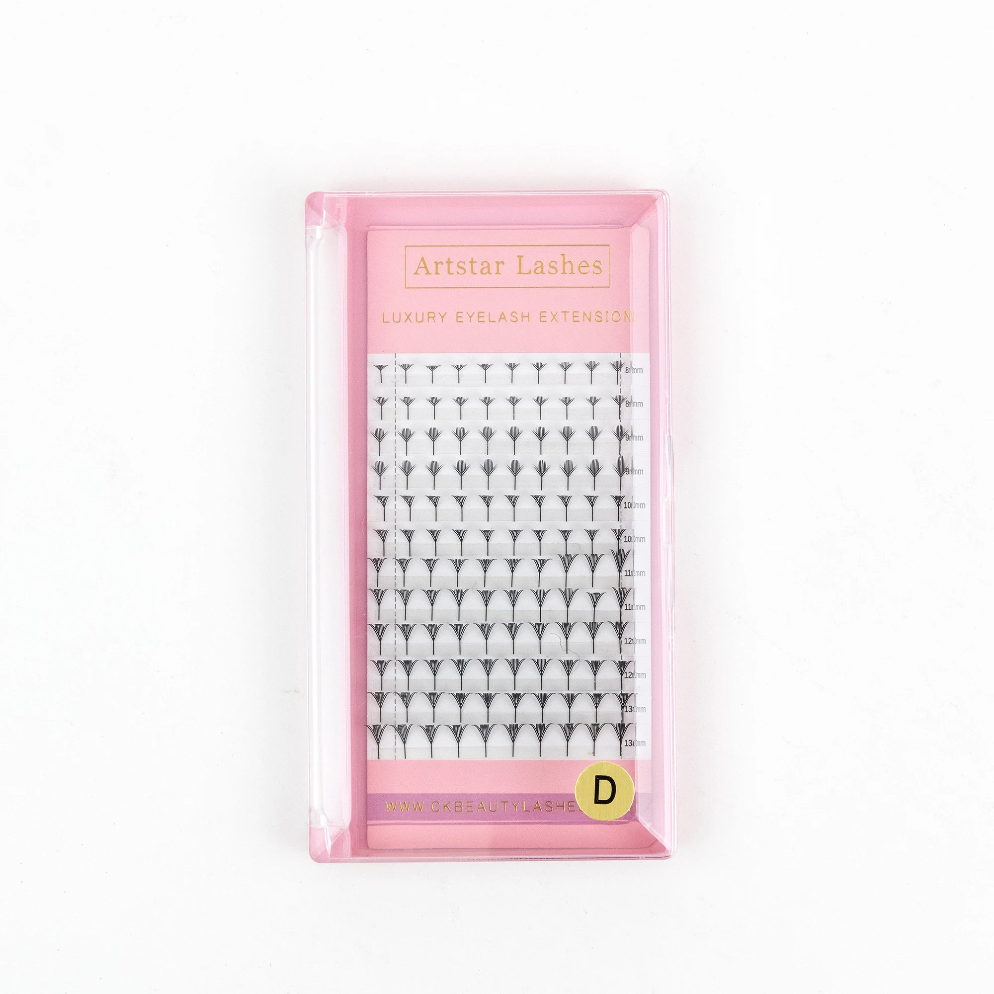 New Product Custom 0.07mm Premade Comic Spire Lash Extensions Eyelash Extensions Pre Made Tower Lashes