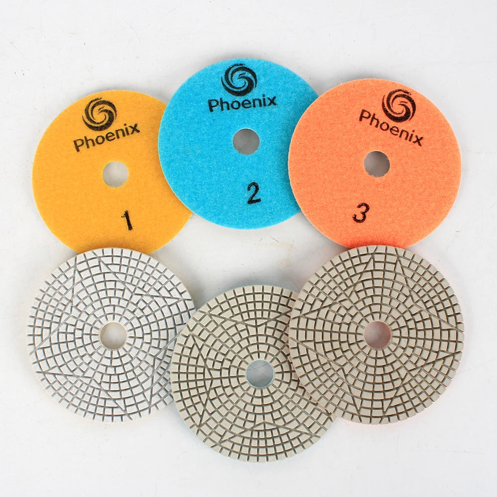 Raizi Stone Polishing Pads 3 Step