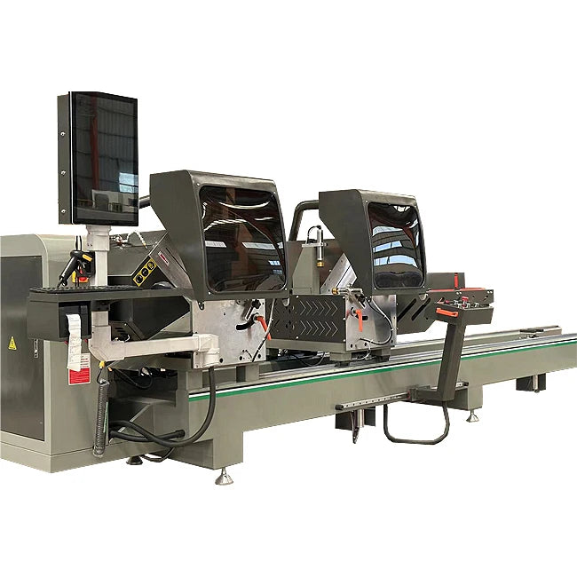 Automatic Window and Door Processing Double Head Aluminium Profile Miter Saw Cutting Machine