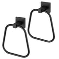 Luxury 304 Stainless Steel Paper Holder Wholesale Bar Black Toilet Paper Holder Ring Matte Wall Mount Towel Rack