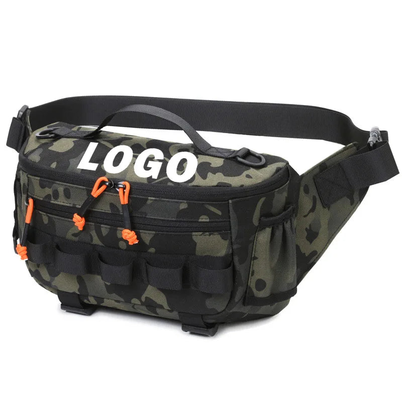 Fishing Chest Waist Bag Tactical Outdoor Travel Sports Fishing Lure Bags Hunting Camping Hiking Cycling Pack Rig Pouch