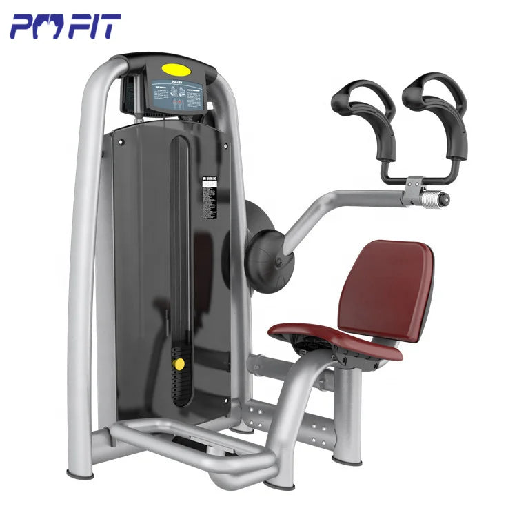 Strength Training Equipment Abdominal Crunch Machine Gym Fitness Muscle Exercise Abdominal Machine