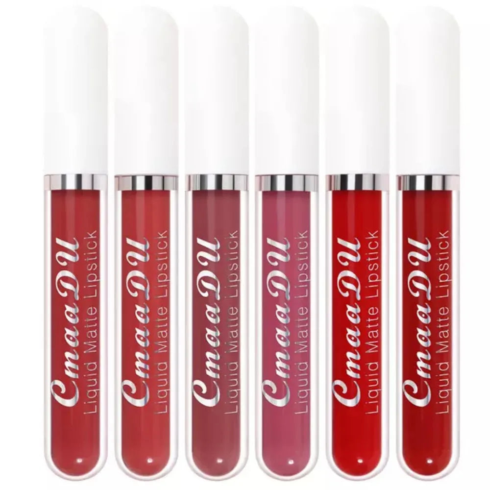 Lip Gloss Vendor Private Label Wholesale Bulk Matte Waterproof Vegan Long Lasting 18 Colors Liquid Lipstick