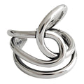 Fine Vintage Irregular Twisted Rings for Women 925 Sterling Silver Fashion Adjustable Statement Ring Men Designer Custom Jewelry