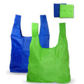 Nonwoven Factory Custom 100% Polyester Lightweight Waterproof Breathable Foldable Laminate Shopping Bag Plain Style Cross Design