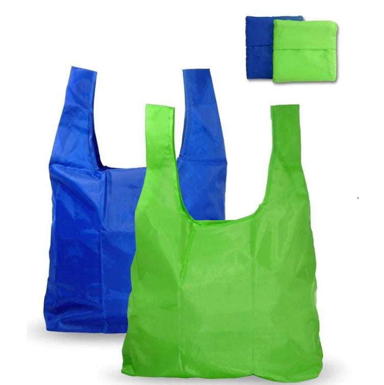 Nonwoven Factory Custom 100% Polyester Lightweight Waterproof Breathable Foldable Laminate Shopping Bag Plain Style Cross Design