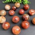 Wholesale Natural Quartz Crystal Ball Red Sardonyx Crystal Ball Spheres