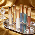 Colorful Shimmer Liquid Eye Shadow High Pigment Waterproof Long Lasting Pearlescent Chameleon Glitter Eyeshadow Shiny Finish