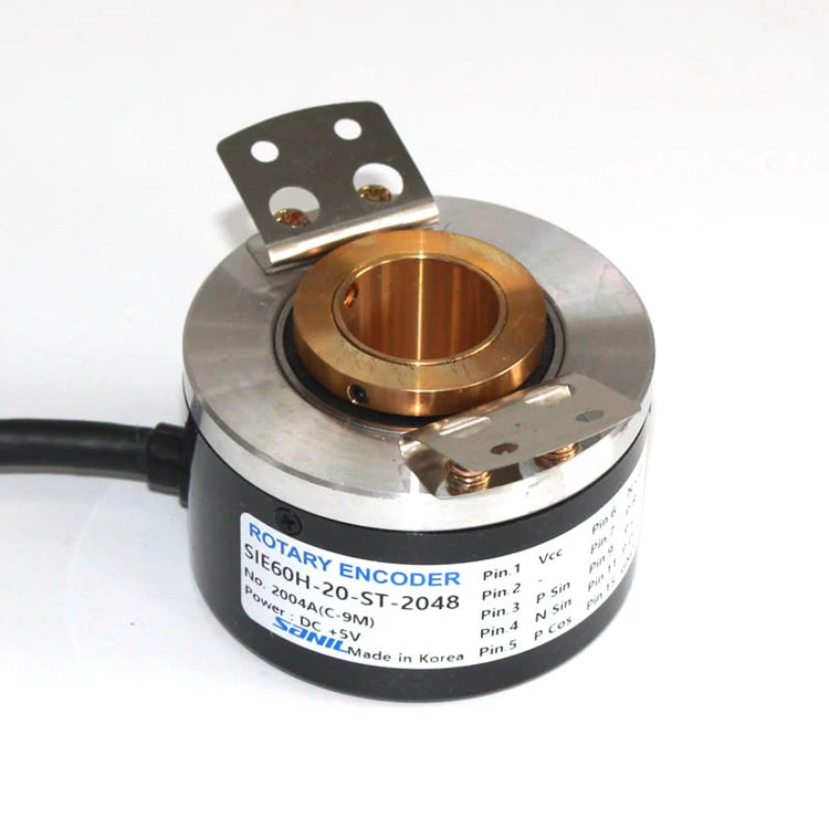 Elevator Equipment SIE60H-20-ST-2048 Encoder with 9m Plug Wire Lift Parts Controller