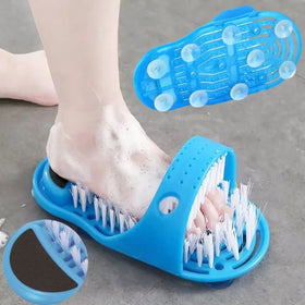 Shower Foot Scrubber Massage Cleaner Spa Exfoliating Brush Slipper Remove Dead Skin Foot Cleaning Brush 1 Piece