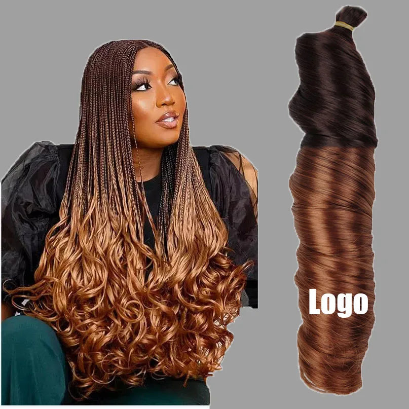 Wholesale 24 Inches Wave Braided Hair Women a Variety of Hairstyle Africa France and America Popular Style