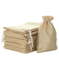 Personalized Gift Storage Drawstring Pocket Jewelry Pouch Linen Bread Bag
