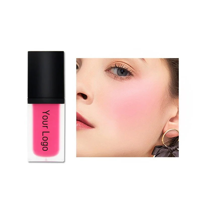 OEM Liquid Blusher Wholesale Blusher Private Label Lip Eye Cheek Tint Waterproof Makeup Vegan Liquid Blush