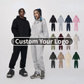 Men's Casual Pullover Hoodie Set Heavy Weight Fleece Material for Gym Jogging or Winter Sports Fall Winter Sweatshirts