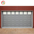 American Modern Steel Double Garage Door 16x8 Insulated Flap Sliding Sectional with Glass Overhead for Home Best Prices
