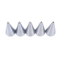 Small Holes  Piping Icing Nozzle Cake Decorating Tube Set  Stainless Steel 5 Pieces Icing Piping  Tips Set