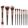 HMU 7pcs/10pcs/15pcs Manufacturers Two Double Sided Makeup Brush Set Professional Private Label Double Ended Makeup Brush