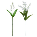 Hot Sale Handmade Lily of the Valley Plastic Artificial Flowers for Decoration