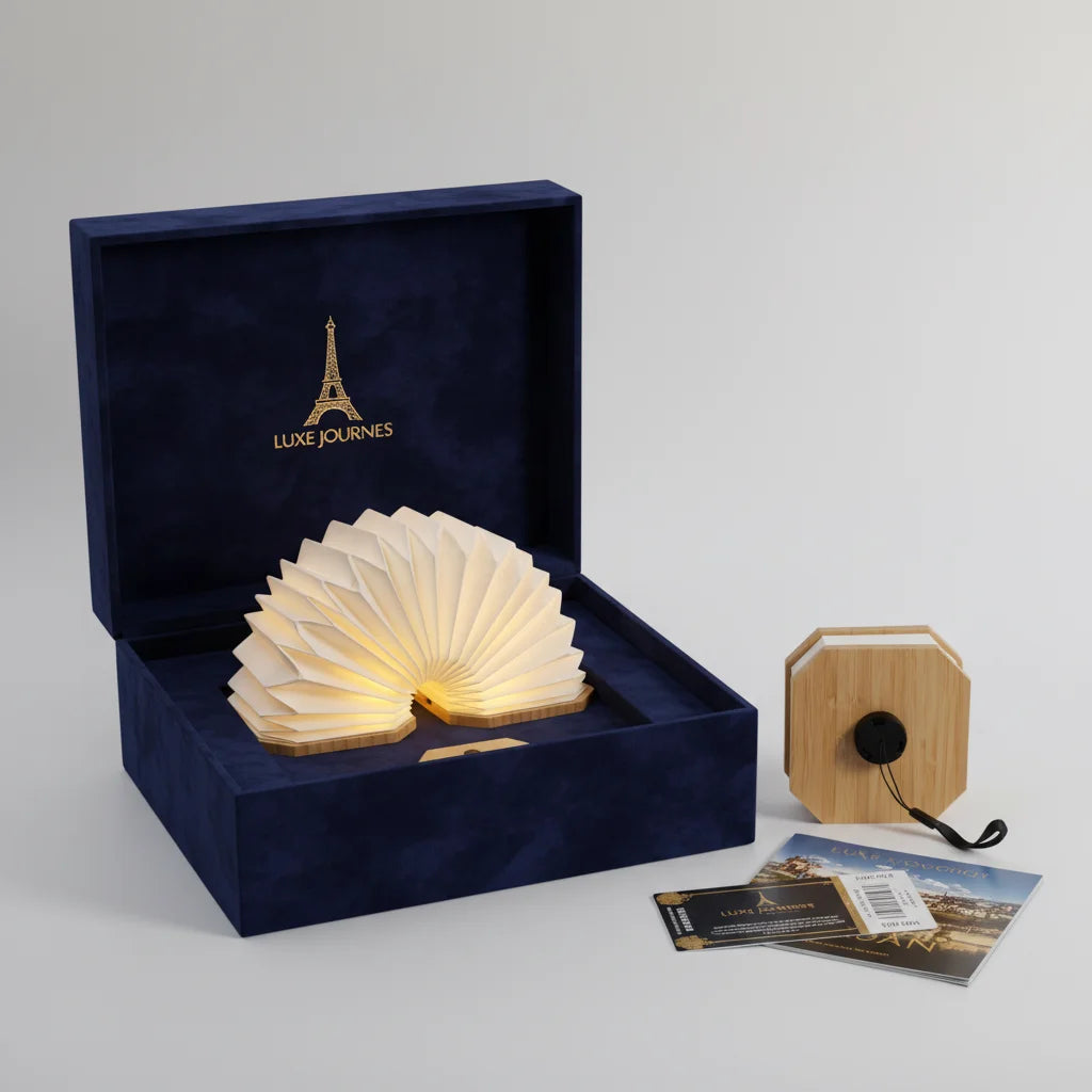 Corporate Gifts Idea New Technology Invention 2026 Creative Idea ODM OEM Handmade Origami Smart Accordion Lamp Gift Custom