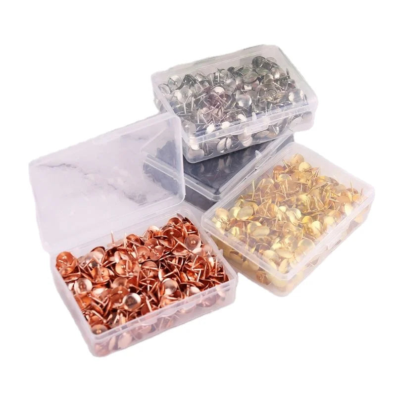 400pcs/box Cork Board Photo Wall Map Markers Thumbtack Drawing Pins Push Pin