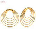 316L Stainless Steel Fashion Ear Plug Flesh Tunnel Body Piercing Jewelry Ear Gauges Expanders Stretching Kit Ear Weight Party