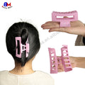 Hair Claw Clips Custom Logo Fashion Hair Clips Rectangular Matte Solid Color for Women