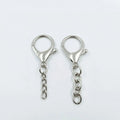 Promotion Alloy Key Chains Bulk Accessories Lobster Clasp Buckles Jewelry DIY Making Hardware for Swivel Lobster Split Key Ring