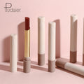 Wholesales 16 Colors Lip Makeup Waterproof Small Portable Cigarette Tube Nude Color Long Lasting Matte Velvet Luxury Lipstick