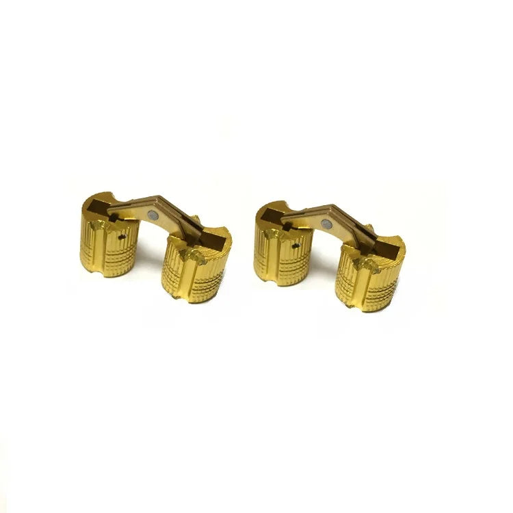 8mm Brass Barrel Hinges Cylinder Hidden Hinges for Wooden Box MegaBDM