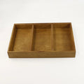 Single Compartment Pine Wood Dry Fruit Box Living Room Wooden Candy Tray for Snack Storage Kitchen Pot Spice Storage Lacquer
