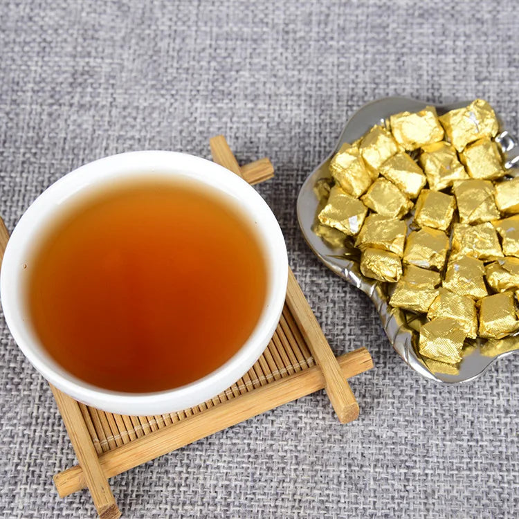 Tea Paste Yunnan Instant Mini Pure Pu-erh Tea Resin Cha Gao Small Pu'er Ripe Tea Brick Tuo Cha Good Quality